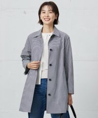 J.PRESS LADIES/【洗える】Lightストレッチギンガム シングル トレンチコート/507981878
