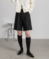 ad thie/アドティエ ad thie 【2025SS新作】タックハーフパンツ/507981893