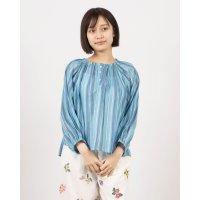 Fanaka/ファナカ Fanaka マルチストライプブラウス/507982036