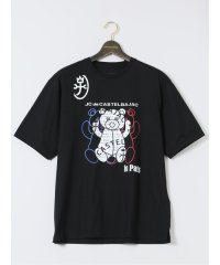 GRAND-BACK/グランバック GRAND－BACK 【大きいサイズ】カステルバジャック/CASTELBAJAC くま柄プリント 綿天竺 クルー半袖Tシャツ/507982171