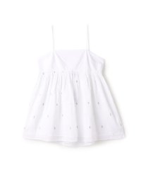 TOMORROWLAND BUYING WEAR/【別注】ne Quittez pas BLACK POPLIN ORGANZE キャミソールトップス/507982322