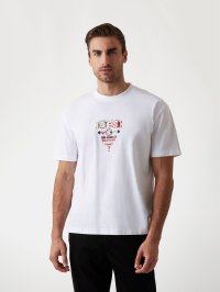 GUESS/ゲス GUESS SS Cn Abstract Guess Triangle Tee/507982369