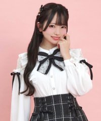 Secret Honey/シークレットハニー Secret Honey 肩レースピンタックブラウス/507982392