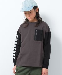 RAT EFFECT/ラット エフェクト RAT EFFECT CONVERSE 別注CONVERSEポケット付袖ロゴロングTシャツ/507982531
