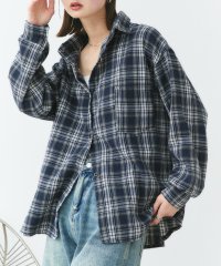 ad thie/アドティエ ad thie 【2025SS新作】ポケット付きチェックシャツ/507982603