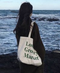 futier land/フューティアランド Futier Land ファスナー付きキャンバストートバッグ/507982610