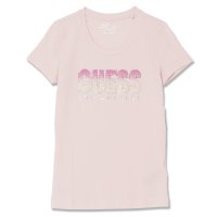 GUESS/ゲス GUESS CN Ss Glitter Degrade Logo Tee/507982726
