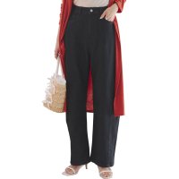 KOBE LETTUCE/コウベレタス KOBE LETTUCE 接触冷感カーブデニムパンツ【トール】 [M4106]/506929407
