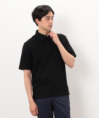 COMME CA ISM MENS/【吸水速乾】市松ジャカード×カノコポロシャツ/507929129