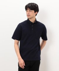 COMME CA ISM MENS/【吸水速乾】市松ジャカード×カノコポロシャツ/507929129