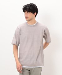 COMME CA ISM MENS/【セットアイテム】リネンタッチ ニットＴシャツ ／Ｔシャツ/507929130