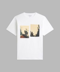agnes b. FEMME/コットン フォトプリント 半袖 Tシャツ "Photo ombres"（ユニセックス）/507969015