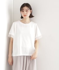 THE SHOP TK/【多機能】袖シアーTシャツ/洗濯機OK/507980798