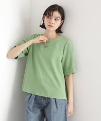 THE SHOP TK/麻調メッシュブラウス【洗える】/507980800