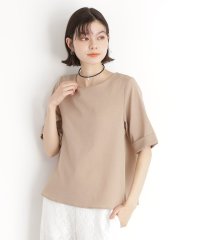 THE SHOP TK/麻調メッシュブラウス【洗える】/507980800