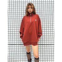 EGOIST/エゴイスト EGOIST EGロゴ刺繍ハーフジップトップス/507983172