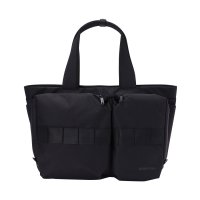 BRIEFING/ブリーフィング BRIEFING トートバッグ ソリッド ウェーブ SW WIDE TOTE WR BRA231T49 010 BLACK/507983430