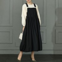 Sawa a la mode/サワアラモード Sawa a la mode ほんのり甘く若見えドロストサロペットスカート/507983584