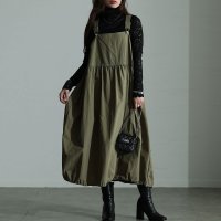 Sawa a la mode/サワアラモード Sawa a la mode ほんのり甘く若見えドロストサロペットスカート/507983584