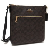 COACH/コーチ COACH アウトレット ショルダーバッグ ミニ ローアン ファイル バッグ ブラウン ブラック レディース COACH CW325 IMXAQ/507983673