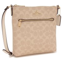 COACH/コーチ COACH アウトレット ショルダーバッグ ミニ ローアン ファイル バッグ ベージュ ホワイト レディース COACH CW325 IMXDM/507983674