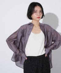 N Natural Beauty Basic/シアーローンシャツ/507983997