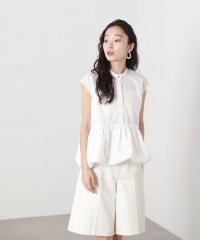 N Natural Beauty Basic/バルーンペプラムブラウス/507983999
