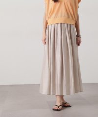 N Natural Beauty Basic/シアーローンタックフレアスカート/507984001