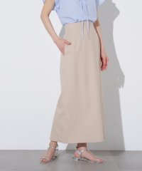 N Natural Beauty Basic/麻混タイトスカート/507984002