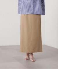 N Natural Beauty Basic/麻混タイトスカート/507984002