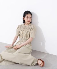 N Natural Beauty Basic/ローンタックショルダーワンピース/507984005