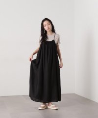 N Natural Beauty Basic/ギャザーキャミワンピース/507984007
