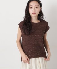 N Natural Beauty Basic/スパンコールノースリーブニット/507984010