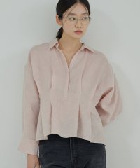 GALLARDAGALANTE/リネンウエストシェイプシャツ/507984179