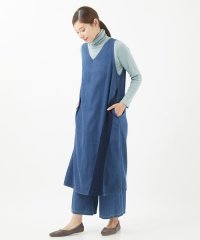 GIANNI LO GIUDICE/[洗える]フリクションデニムジャンパースカート/507985247