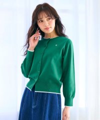 Feroux/【洗える】ロゴ刺繍ニット カーディガン/507986242