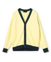 CABaN /CABaN コットンカシミヤ バイカラーVネックカーディガン/505571876