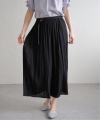 IKKA LOUNGE/シフォンプリーツベルト付きスカーチョ/507474171