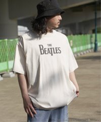 VENCE　EXCHANGE/THE BEATLES ザ ビートルズ ロゴピグメントTシャツ/507841792