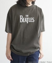 VENCE　EXCHANGE/THE BEATLES ザ ビートルズ ロゴピグメントTシャツ/507841792