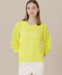 MACKINTOSH LONDON/【L】ダイアゴナルメッシュニットプルオーバー/507864354