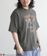 VENCE　EXCHANGE/IT イット ビンテージライクプリントTシャツ/507906099