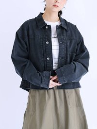 LASUD/ラシュッド LASUD シンチバックデニムジャケット/507987601