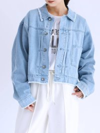 LASUD/ラシュッド LASUD シンチバックデニムジャケット/507987601