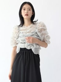 resil/レジル resil シャーリングシアーブラウス/507987606