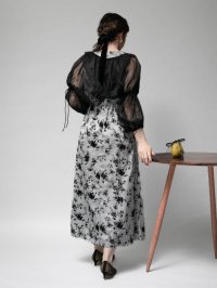 petirobe/プチローブ petirobe ラッフルチュールレイヤードフラワードレス/507987627
