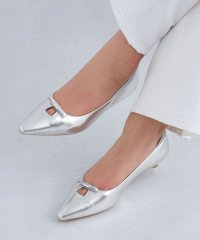 green label relaxing/ポインテット リボン パンプス（3cmヒール）－撥水－/507987658