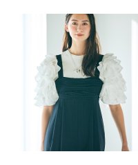 Audie a Muses/【大人百花掲載】タックフリル袖ニットプルオーバー/507987997