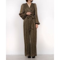 Phase Eight/フェイズ エイト Phase Eight Alli Gold Textured Jumpsuit/507988111