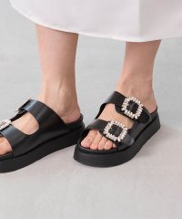welleg/ウェレッグ welleg ビジューバックル 厚底サンダル/507988197